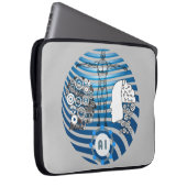 Künstliche Intelligenz, Roboter, Zukunft von Cybor Laptopschutzhülle (Vorne Rechts)