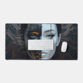 Künstliche Intelligenz Schreibtischunterlage (Tastatur & Maus)