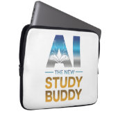 Künstliche Intelligenz Studienbegleiter Design Laptopschutzhülle (Vorne Rechts)