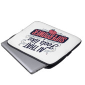 Künstliche Intelligenz Superpower Graphic Laptopschutzhülle (Vorne Knopf)