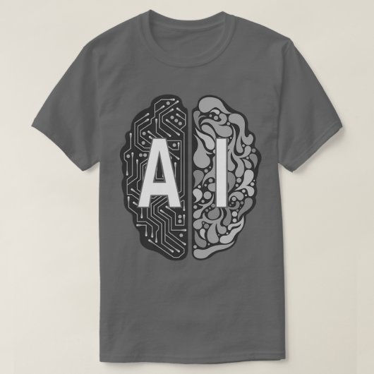 Künstliche Intelligenz  T-Shirt (Design vorne)