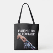 Künstliche Intelligenz und Menschen Tasche (Rückseite)