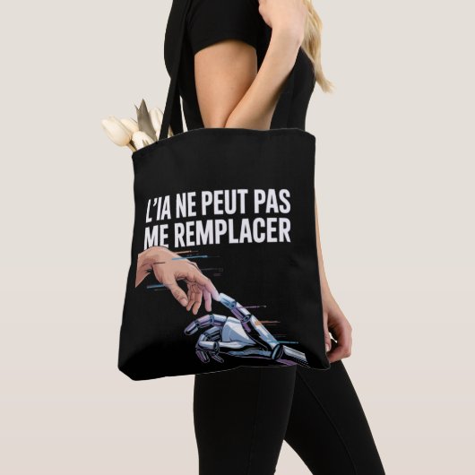 Künstliche Intelligenz und Menschen Tasche (Von Nahem)