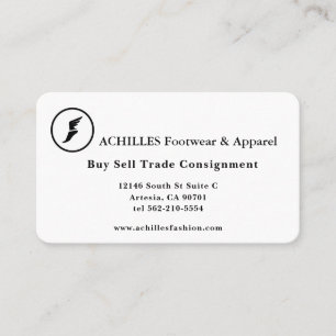 Künstliche Kontakte, 3,5" x 2,0" Visitenkarte