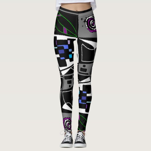 Künstliche Leggings (Vorderseite)