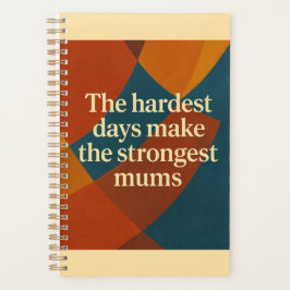 Künstliche Mum-Zitate-Kunst Planer