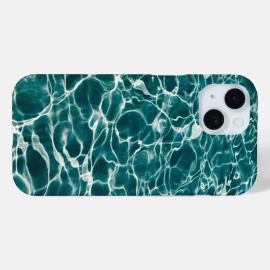 Künstliche Ruhe - Serene Aquatic Elegante Case-Mate iPhone Hülle (Rückseite (Horizontal))