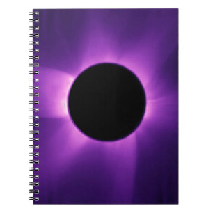 Künstliche Sonnenfinsternis aus dem Weltraum Notizblock