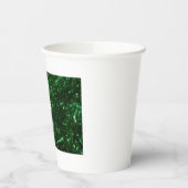 künstliche Weihnachtsbaum-Blätter Pappbecher (Links)