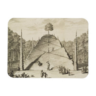 Künstlicher Berg Parnassus, von Johannes V Magnet