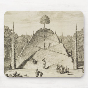 Künstlicher Berg Parnassus, von Johannes V Mousepad