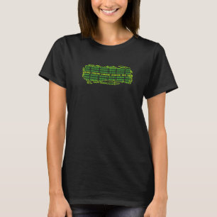 Künstlicher binärer Coder für Software-Entwickler T-Shirt