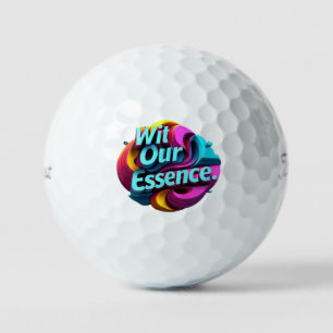 "Künstlicher Flair" Golfball