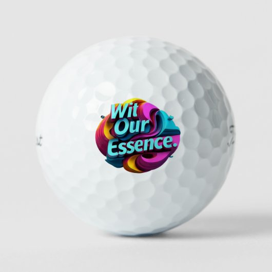 "Künstlicher Flair" Golfball (Vorderseite)