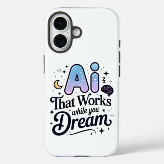 Künstlicher Intelligenzträumentwurf Case-Mate iPhone Hülle (Rückseite)