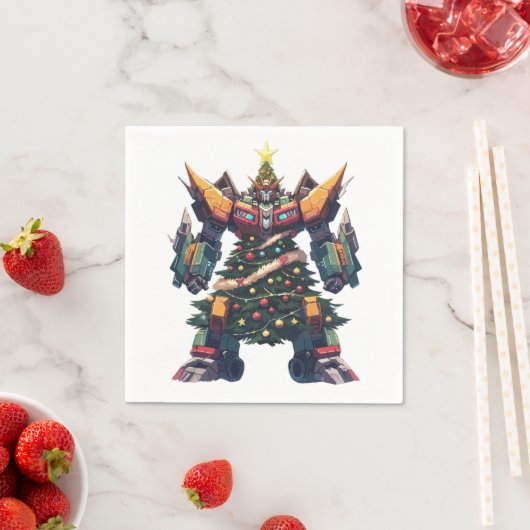 Künstlicher Weihnachtsbaum-Roboter Serviette (Beispiel)