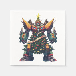 Künstlicher Weihnachtsbaum-Roboter Serviette