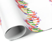 Künstliches DNS-Modell Geschenkpapier (Rolleneckpunkt)