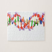 Künstliches DNS-Modell Puzzle (Horizontal)