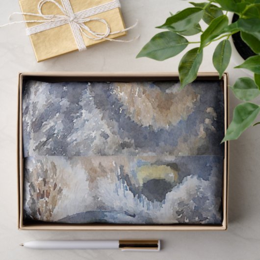 Künstliches Eukalyptusgebäck Seidenpapier (Geschenk)