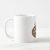 Künstliches Holz Schild für Bauernmarkt Kaffeetasse (Links)