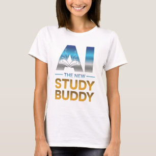 Künstliches Intelligenz-Studienbegleiter-Design T-Shirt