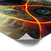 Künstliches Leben 5 Science Fiction Art Poster (Ecke)