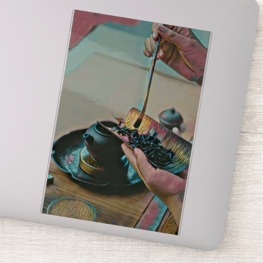 Kunstliebhaber Aufkleber (Detail)