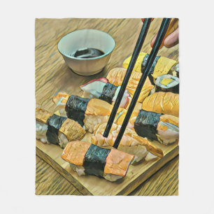 Kunstliebhaber Fleecedecke