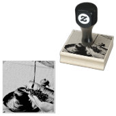 Kunstliebhaber Gummistempel (Stempel)