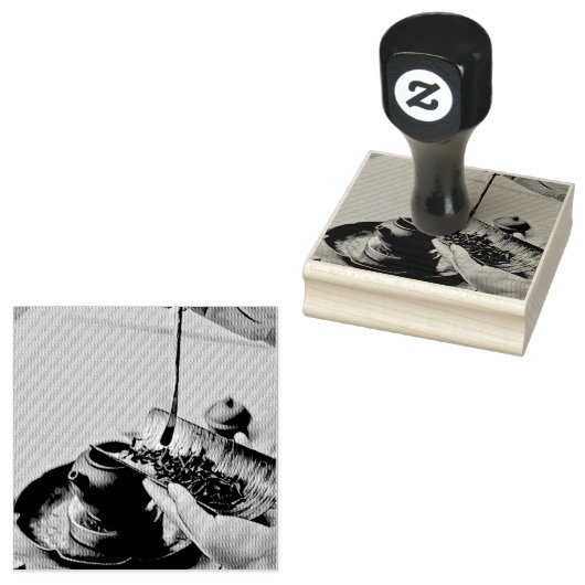 Kunstliebhaber Gummistempel (Stempel)