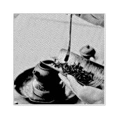 Kunstliebhaber Gummistempel (Prägung)