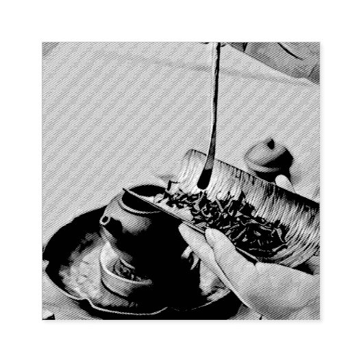 Kunstliebhaber Gummistempel (Prägung)