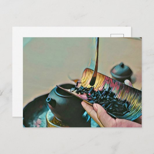 Kunstliebhaber Postkarte (Vorne/Hinten)