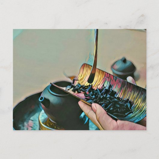 Kunstliebhaber Postkarte (Vorderseite)