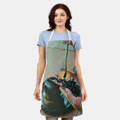 Kunstliebhaber Schürze (Getragen)