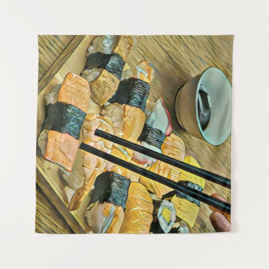 Kunstliebhaber Wandteppich (Vorderseite (Horizontal))