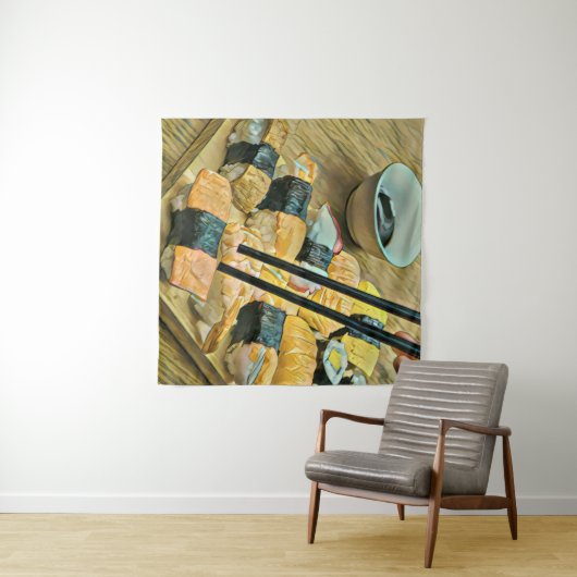 Kunstliebhaber Wandteppich (Beispiel (Horizontal))