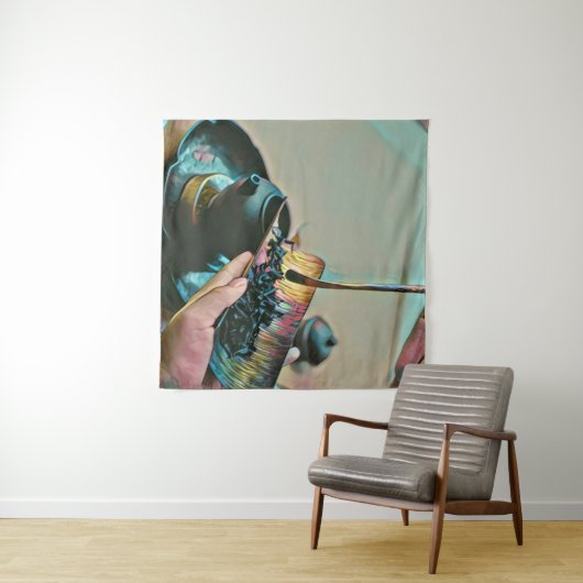 Kunstliebhaber Wandteppich (Beispiel (Horizontal))