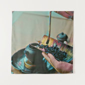 Kunstliebhaber Wandteppich (Vorderseite)