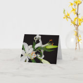 Kunstlily-Grußkarten Karte (Gelbe Blume)