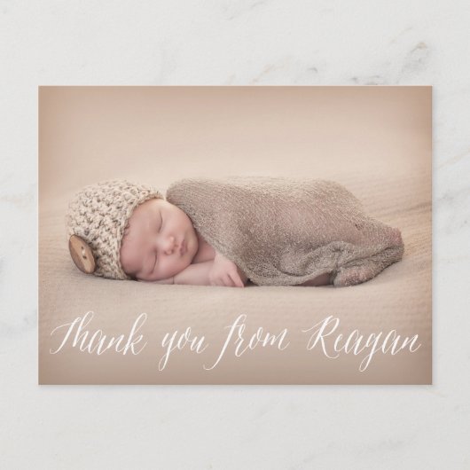 KUNSTLISTE | Vielen Dank, Postkarte (Vorderseite)