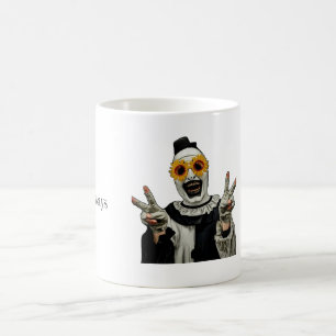 Kunstlustiger Schlamm Kaffeetasse