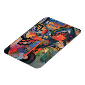 Kunstmagnet "Farbkomposition" Magnet (Linke Seite)