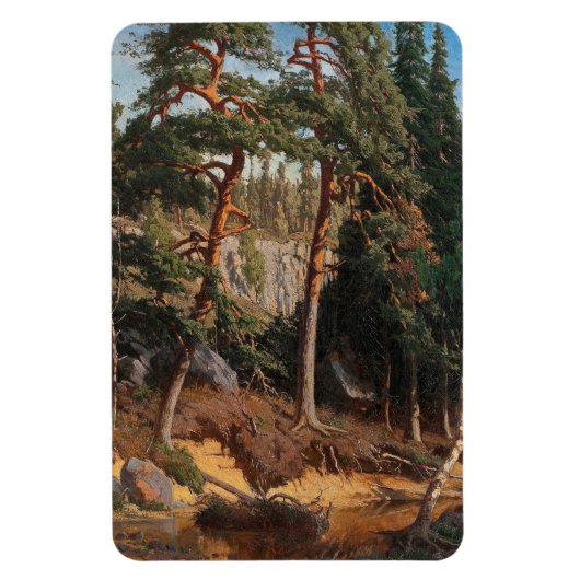 Kunstmagnet "In Forest" Magnet (Vertikal)
