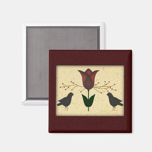 Kunstmagnet Magnet (Vorderseite/Rückseite)