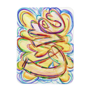 Kunstmagnete für inspirierende Word-Liebe Magnet