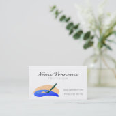 Kunstmaler Visitenkarte (Stehend Vorderseite)