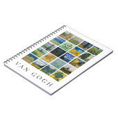 Kunstmalerei Collage Vincent Van Gogh Notizblock (Linke Seite)