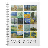 Kunstmalerei Collage Vincent Van Gogh Notizblock (Vorderseite)